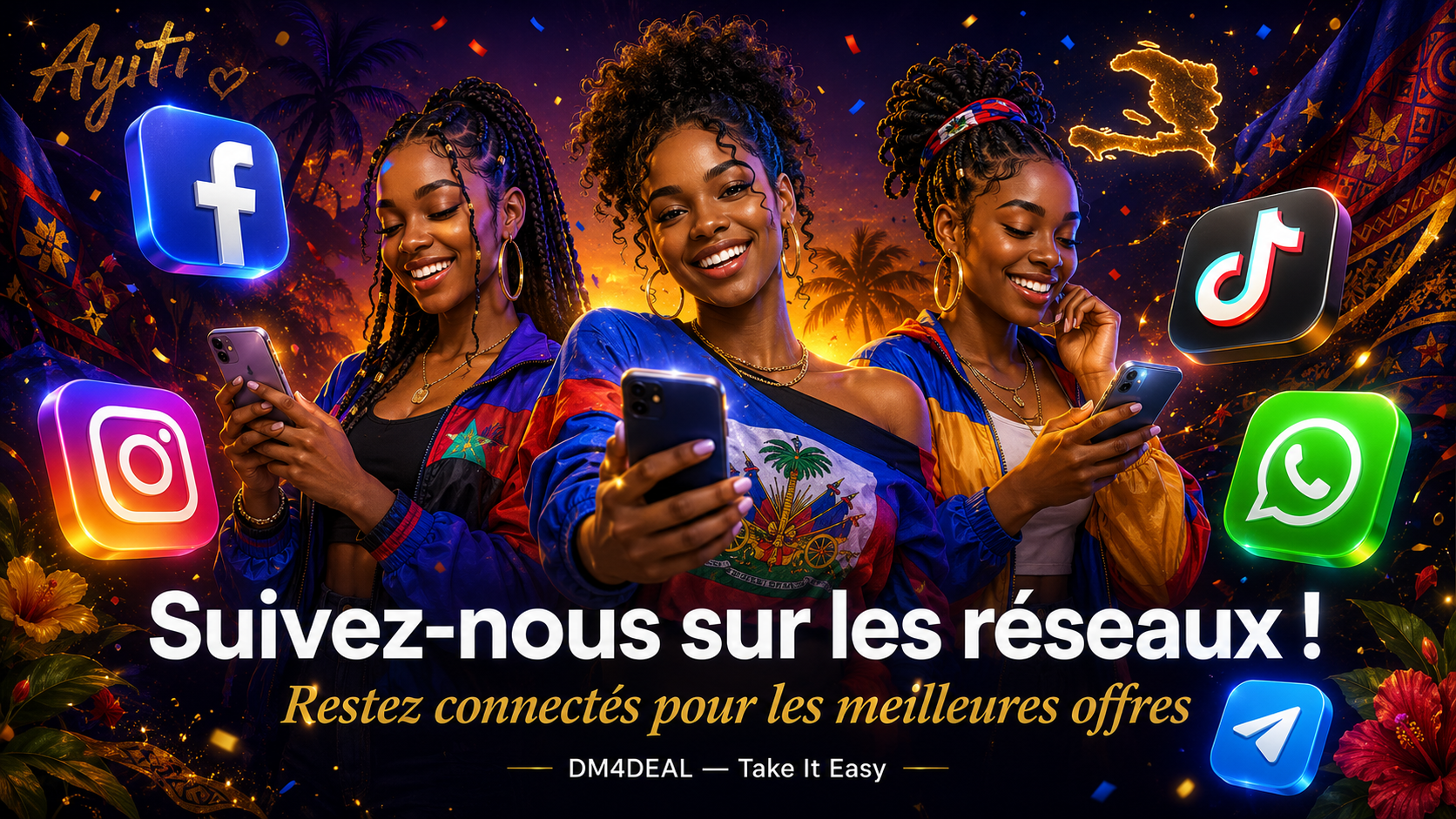 Suivez-nous sur les réseaux sociaux